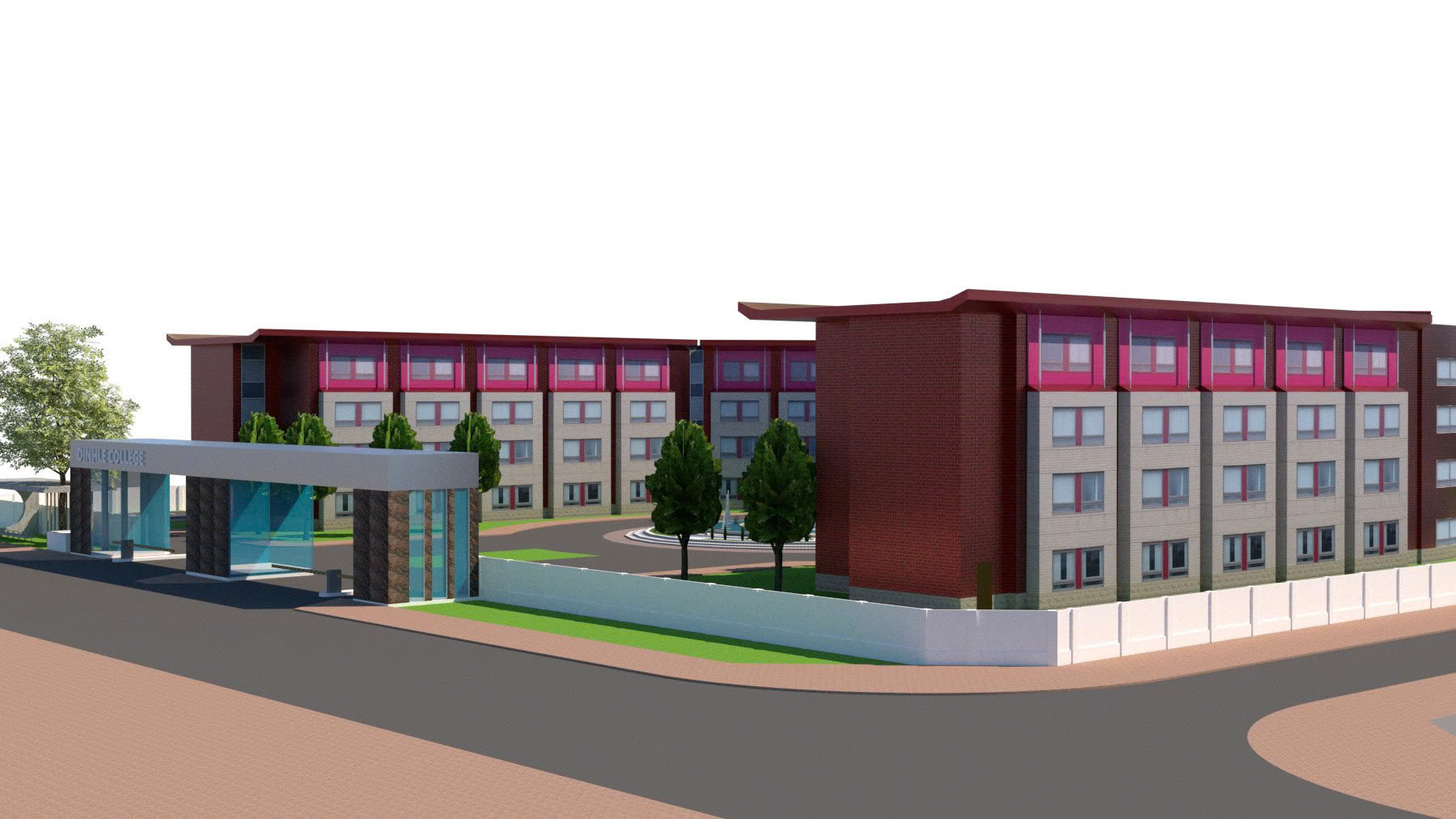 Dinhle College Lecture Hall - Spacious learning environment